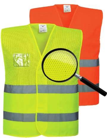 Portwest C494 KAMIZELKA SIATKOWA OSTRZEGAWCZA 2 kolory - S/M-4XL/5XL.