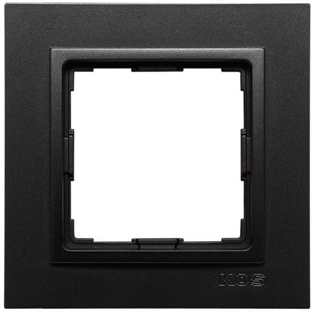 KOS Elektro System Vena 2 antracyt ramka 1 kos_526181