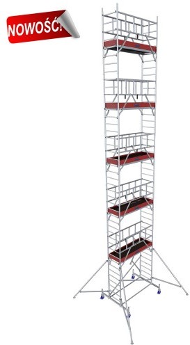 Krause ProTec rusztowanie aluminiowe wys.rob. 12,30m (940193)
