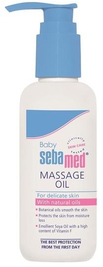 Sebamed Baby Soothing Massage Oil kojący olejek do masażu dla dzieci 150ml