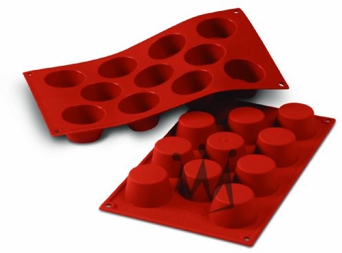 Silikomart Muffin blaszana silikonowych z 11 małymi wyżłobieniami, Mini 1086-20022000065