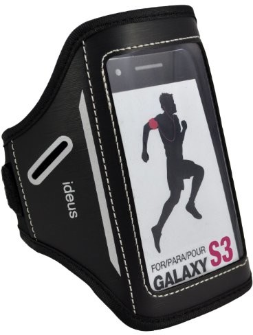 Samsung FONEXION Fonexion Ideus bransoletka do Galaxy S3, neoprenowa, czarna ARMS3BK