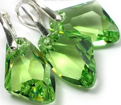 Arande SWAROVSKI komplet łańcuszek PROMOCJA Peridot 1516801852