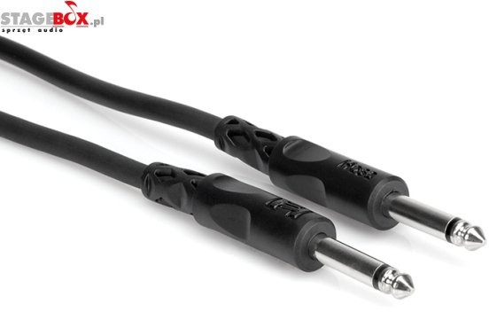 Hosa Kabel TS 6.35mm - TS 6.35mm, 3m CPP-110 (TN-180BT-W)
