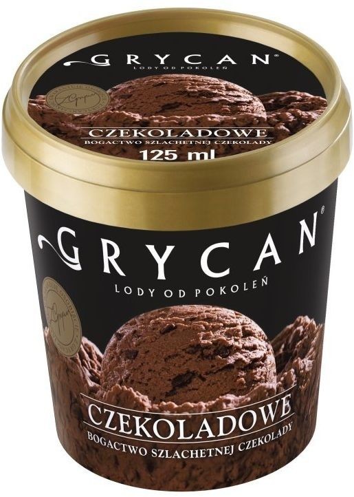 GRYCAN lody czekoladowe 0.5l