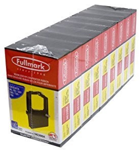 Fullmark Full Mark n639bk Seamless Nylon Ribbon Compatible Replacement for Okidata ML 182/320/390/720/790, Black, 9-Pack