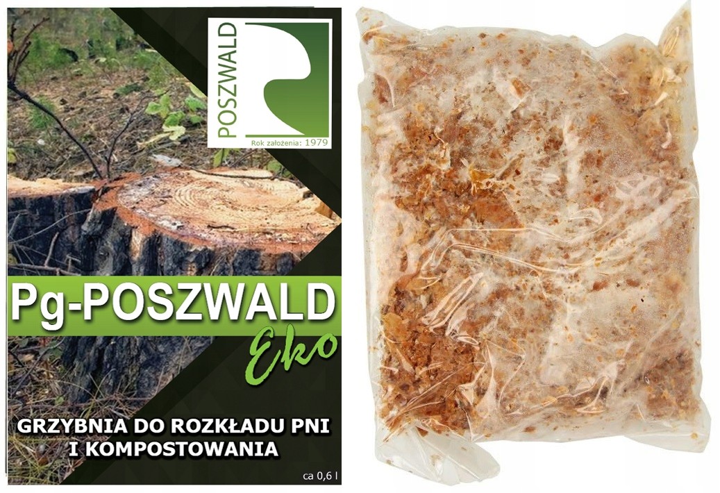 Pg Poszwald Eko Grzybnia Do Rozkładu Pni Drzew 0,6