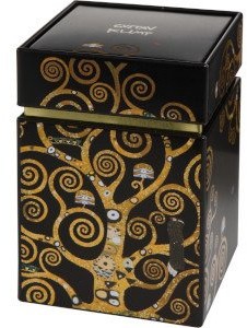 Goebel Pojemnik na herbatę Drzewo życia Gustav Klimt 67-065-02-1
