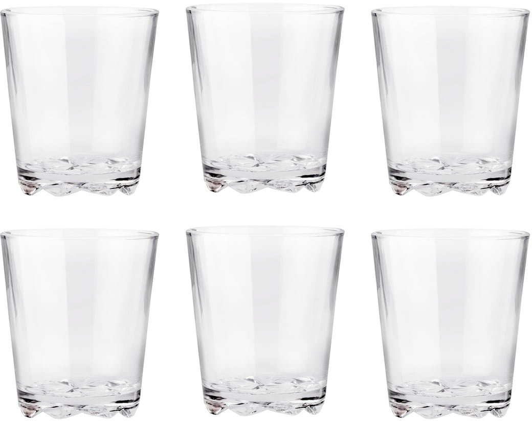 Stelton GLACIER Szklanki do Wody 250 ml 6 Szt. 640