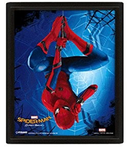 Pyramid Spider-Man Homecoming Framed 3d Effect plakat Pack Hang 26 x 20 cm (3)  EPPL71226