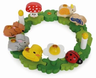 Small Foot by Legler Small Foot Company 6351  wieniec urodziny zwierząt 6351