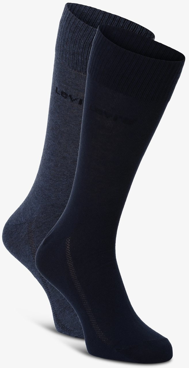 Levi's Levi's - Skarpety męskie pakowane po 2 szt., niebieski