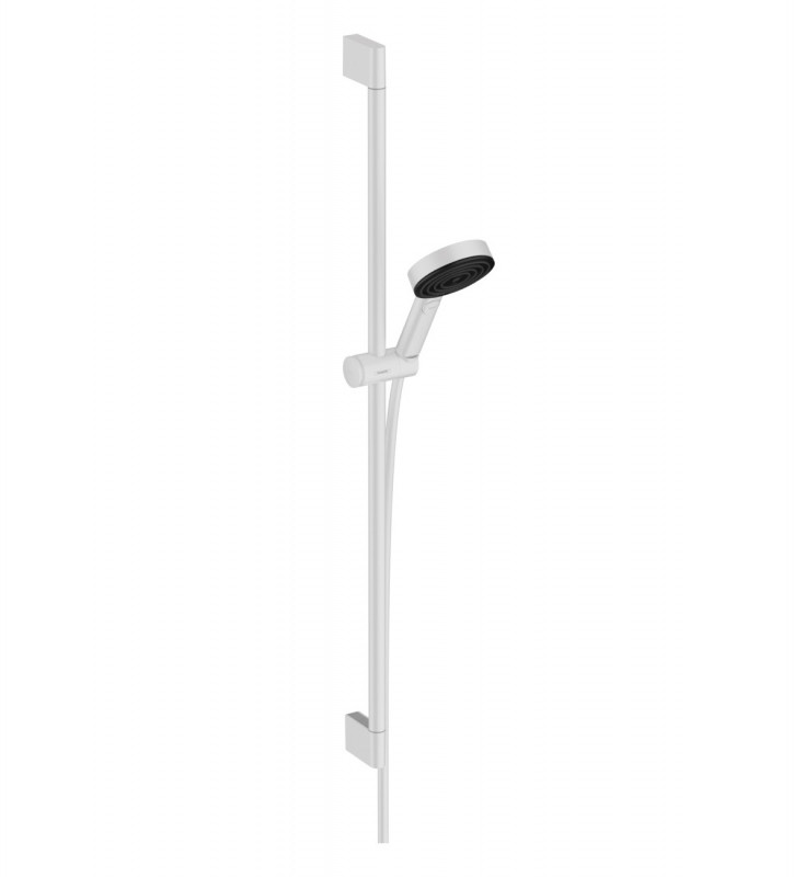Hansgrohe Pulsify Select Relaxation Zestaw prysznicowy natynkowy biały mat 24170700