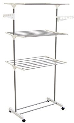 JE CHERCHE UNE IDEE Stojak na pranie Wieża 3 poziomy kratka RG5809