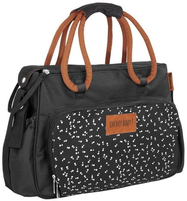 Badabulle torba do przewijania BOHO Black CAMEL
