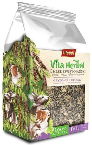 Vitapol Vita Herbal Chleb świętojański dla gryzoni i królika 170 g