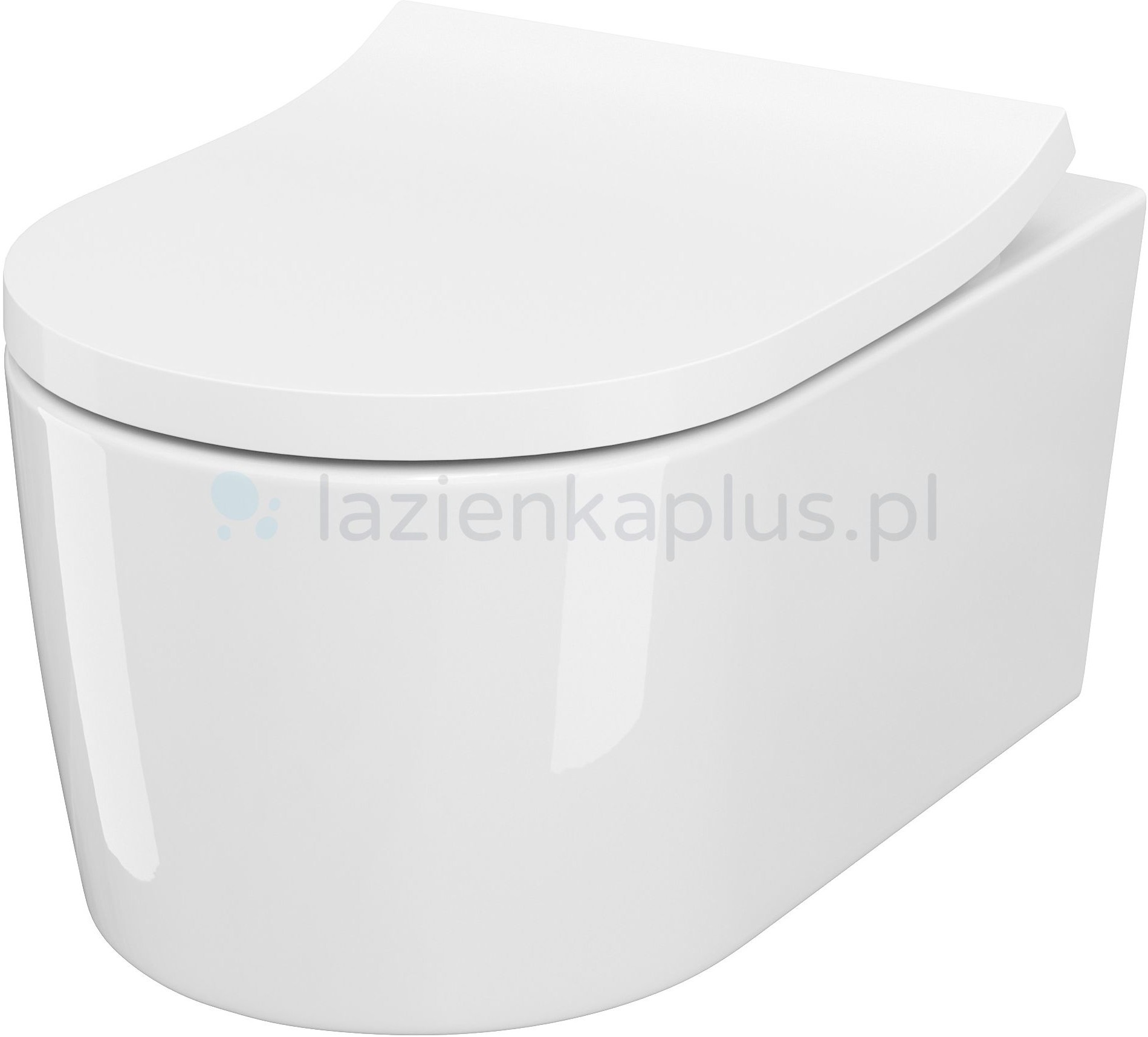 Cersanit Inverto zestaw miska+deska biały S701432 S701432