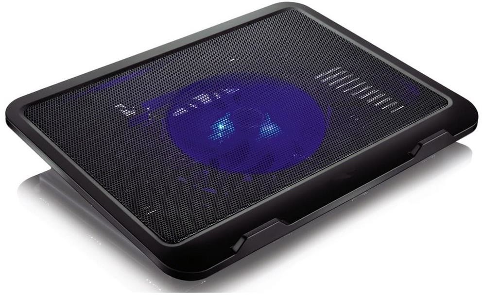 Platinet Podkładka chłodząca do laptopa 1x wiatraki 1xUSB czarny