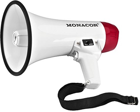MONACOR MONACOR Stageline TM-10 Megafon, biały 173470