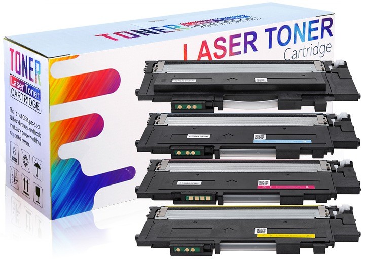 4 x Toner do Samsung C430W C480W C480FW CLT-K404S