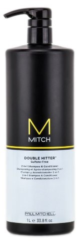 Paul Mitchell Mitch Double Hitter 2-in-1 szampon i odżywkę, 1er Pack (1 X 1000 ML) M-HC-1174