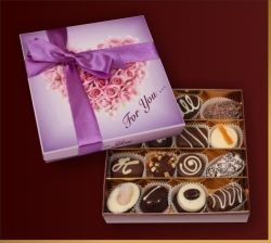 Chocobox Bombonierka-Fioletowa-Dla-Ciebie