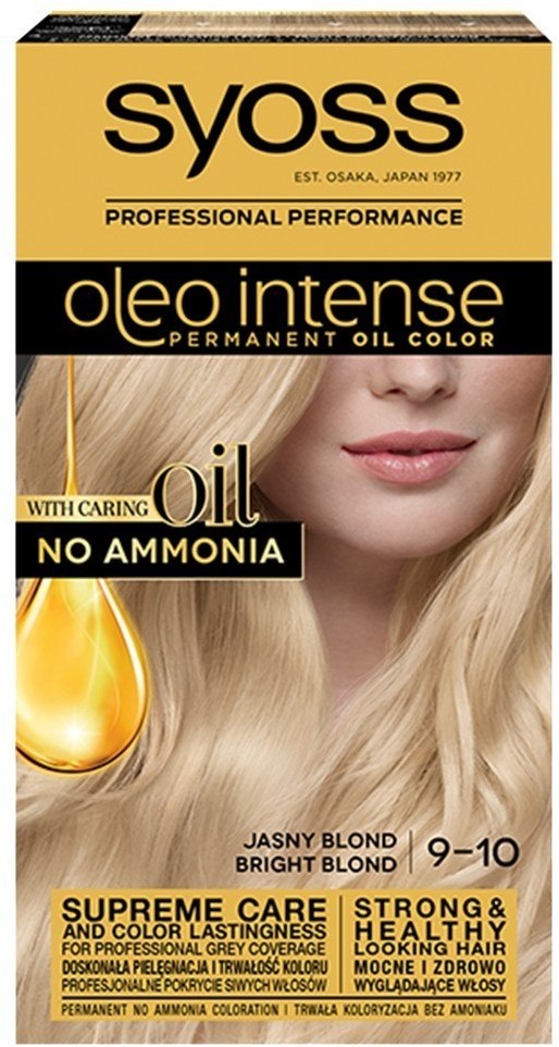 Schwarzkopf Syoss Farba do włosów Oleo 9-10 jasny blond 1op. 52948