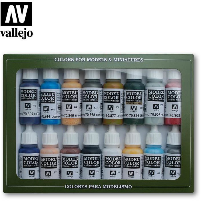 Vallejo Model Color Zestaw 16 farb - American Civil War (wojna secesyjna) Vallejo 70111