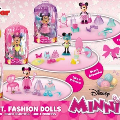 IMC Toys MINNIE MODNISIA ZABAWA Z MODĄ GXP-555328