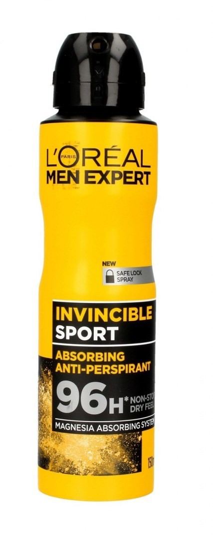 Loreal Men Expert Dezodorant spray Anti-perspirant Invicible Sport 150ml 113941