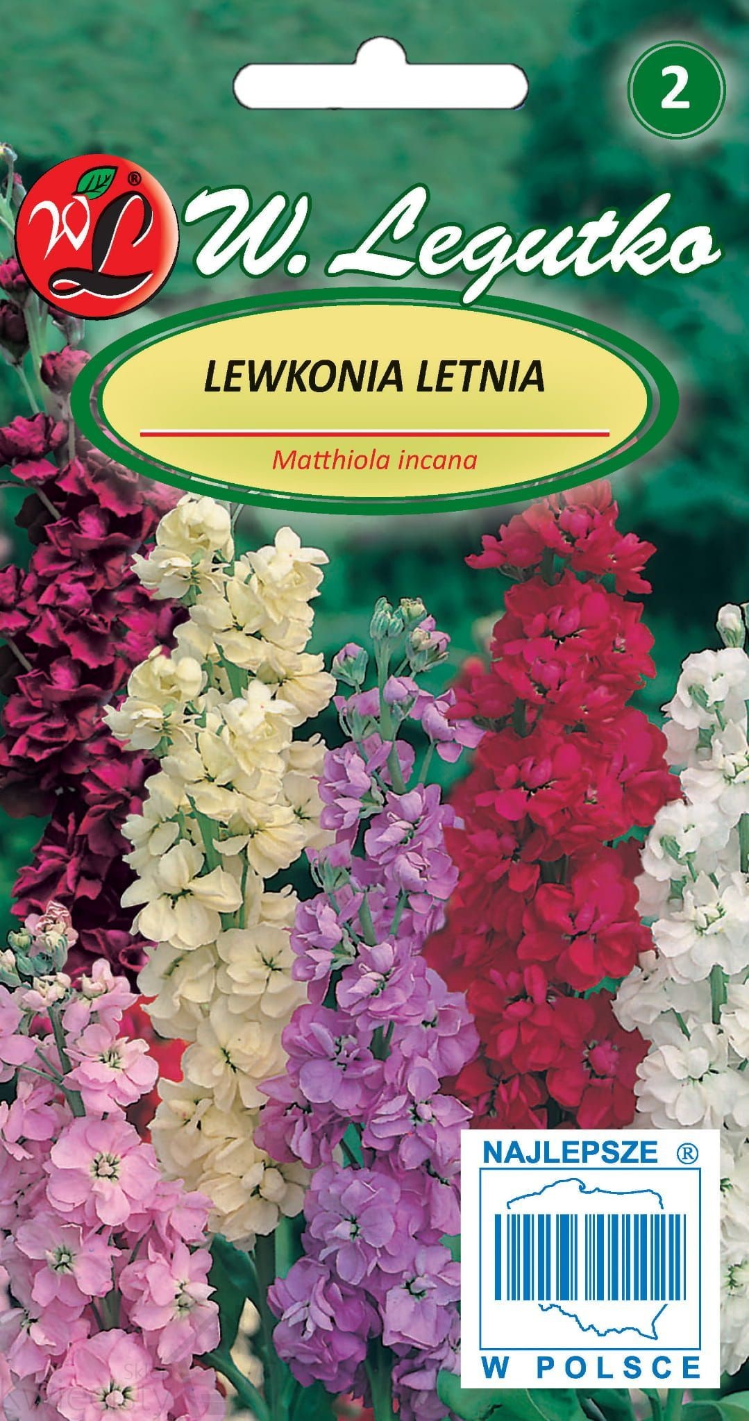 Legutko sp. z o.o Nasiona Lewkonia letnia mieszanka, 0,5g
