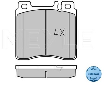 Wulf Gaertner Autoparts Zestaw klocków hamulcowych, hamulce tarczowe Wulf Gaertner Autoparts 025 213 0318