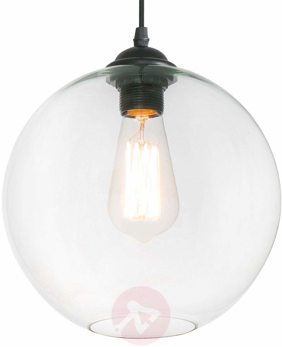 Lorefar Faro) Kulista lampa wahadłowa Clara - transparentna