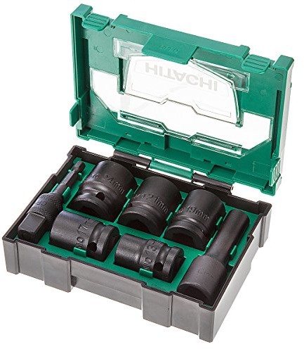 Hitachi Bit Box II 7-częściowy zestaw nasadek