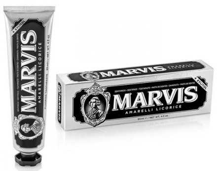 Marvis Pasta do zębów z ksylitolem Lukrecja - Amarelli Licorice + Xylitol Pasta do zębów z ksylitolem Lukrecja - Amarelli Licorice + Xylitol