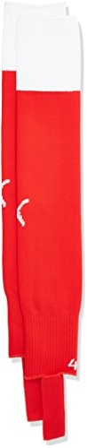 Puma męska króciec Striker Stirrup Socks, czerwony 702567 01_red-white_4