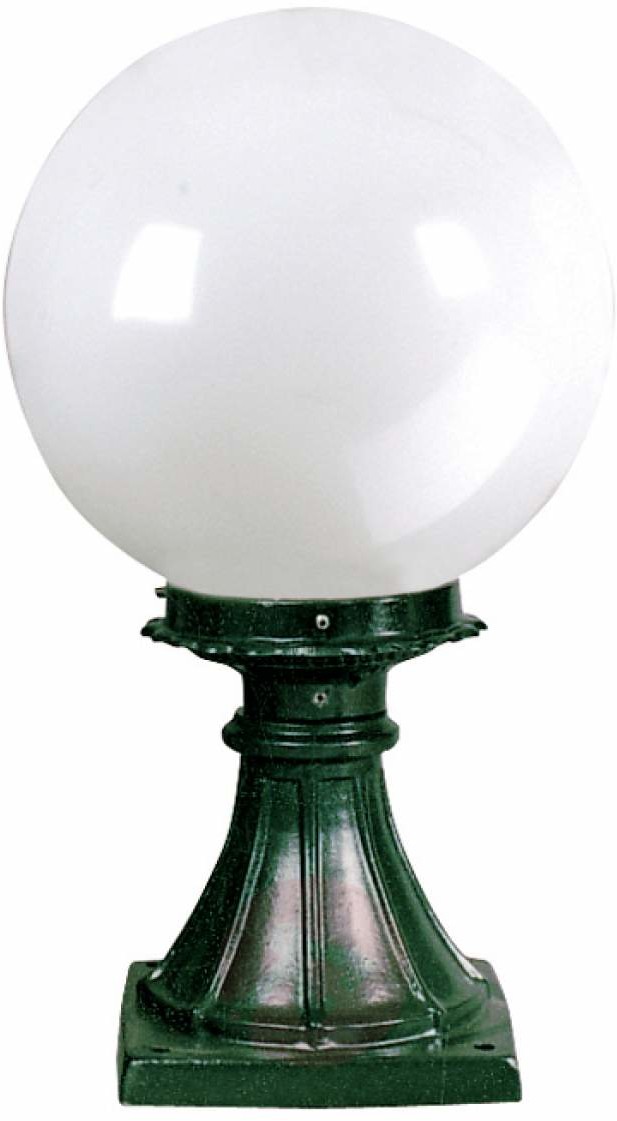 K. S. Verlichting B. V. Piękna lampa na cokół R224, zielona