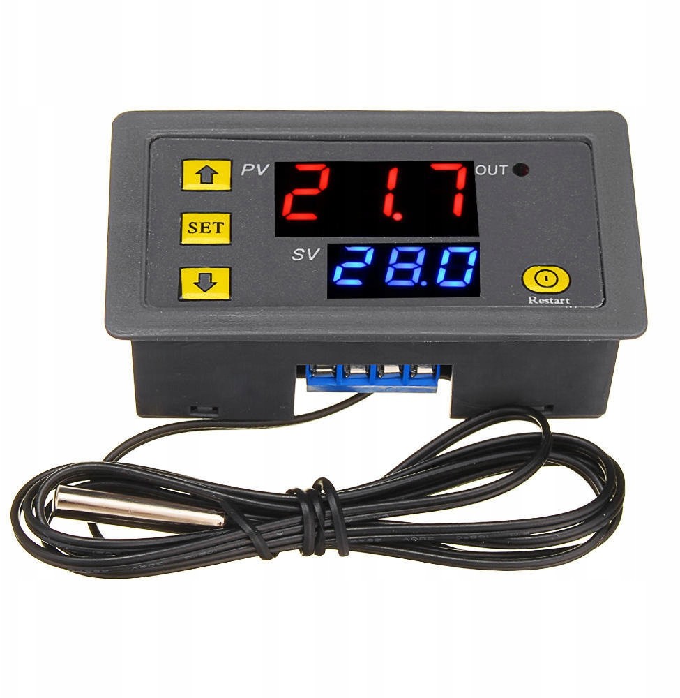 Sterownik Temperatury 12V -50~120C W3230
