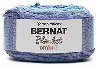 Bernat Bernat koc ombre 300 g - cieniowany niebieski ombre 16103636010