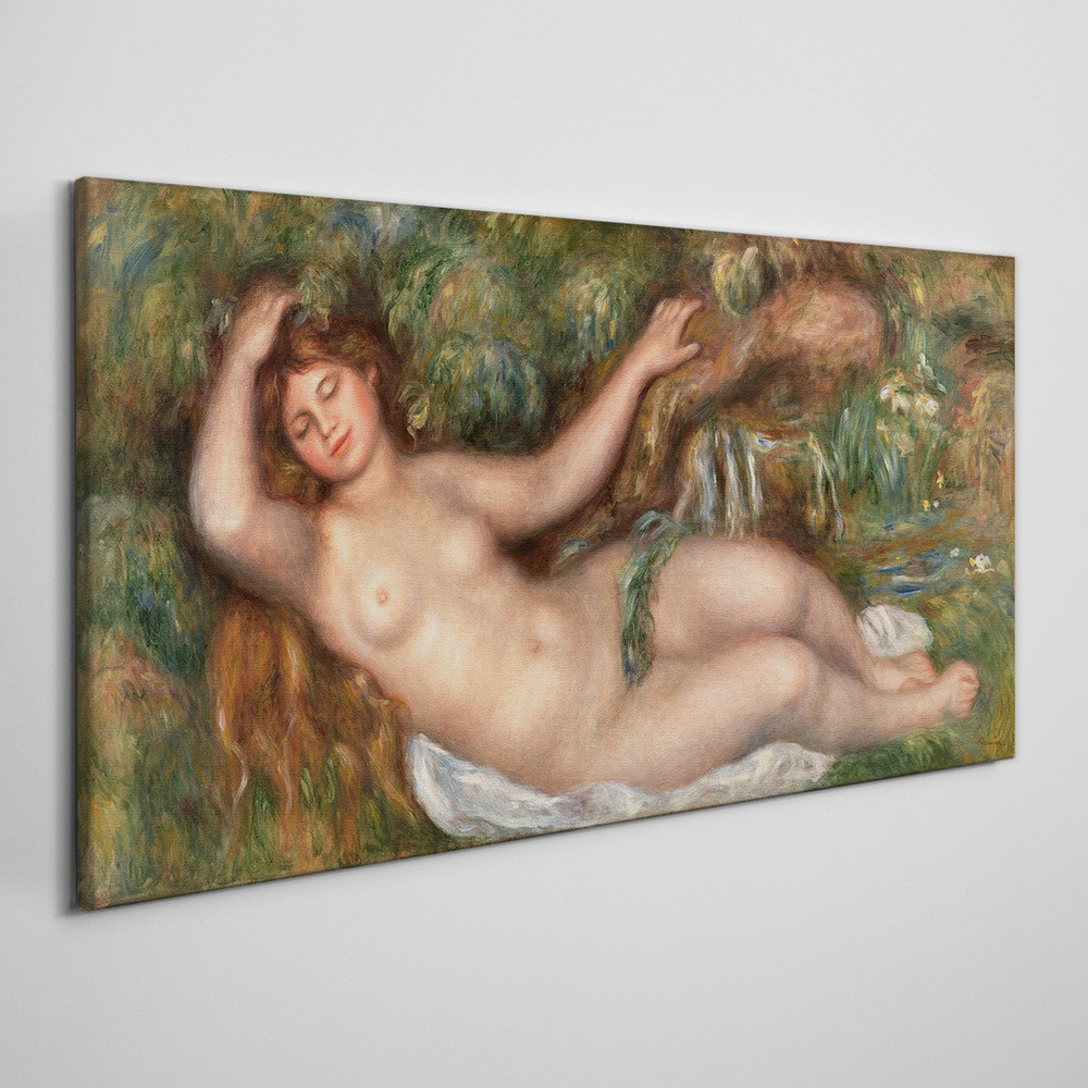 PL Coloray Obraz Canvas Nowoczesny Kobieta Drzewa 100x50cm