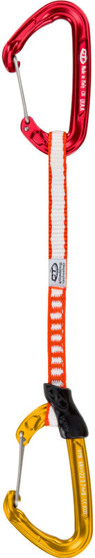 Climbing Technology Fly-Weight Evo Set Quickdraw DY 17cm, czerwony/żółty 2022 Ekspresy wspinaczkowe