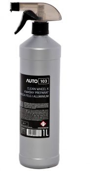 JAX PROFESSIONAL Płyn koncentrat kwaśny preparat do mycia felg aluminiowych alufelg JAX CLEAN WHEEL K 103 1L 1006335