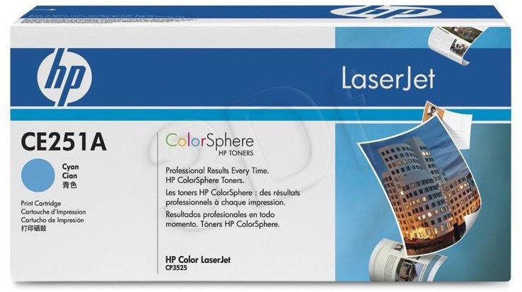 Hewlett-Packard HP Toner Niebieski CE251A=CE251A 7000 str CE251A