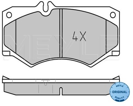 Wulf Gaertner Autoparts Zestaw klocków hamulcowych, hamulce tarczowe Wulf Gaertner Autoparts 025 207 8418
