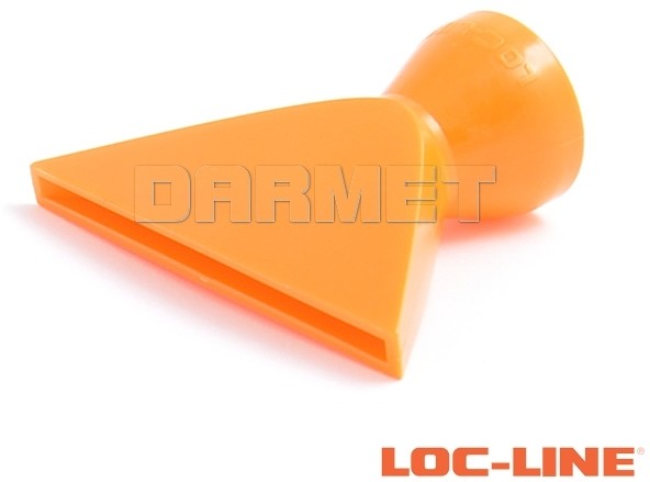 LOC-LINE Dysza płaska z wylotem  62,20x2,80 mm, system 1/2