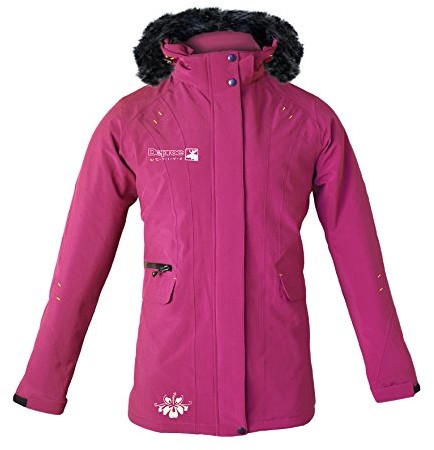 Outdoor Deproc Active Dawson płaszcz damki typu softshell, w stylu urban różowy 54625-650-52_Purple_52.0