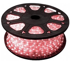 HQ Power WĄŻ ŚWIETLNY LED - 45 m - CZERWONY HQRL45003