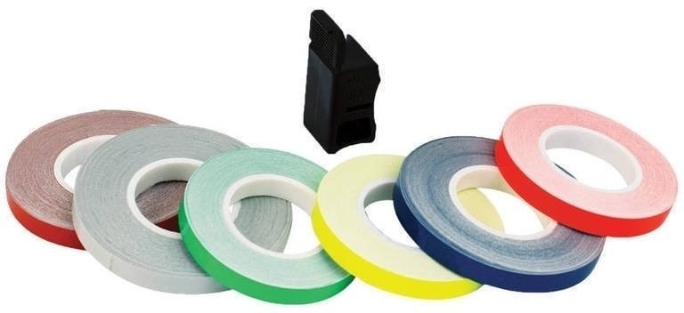 Oxford Oxford Wheel Stripes Reflect White + App 7mm x 6m