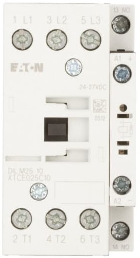 Eaton Stycznik mocy 25A 3P 24V DC 1Z 0R DILM25-10(RDC24) 277146