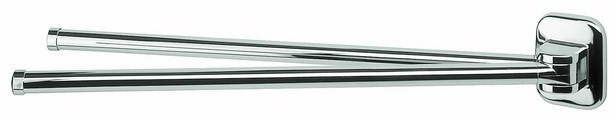 Ba-De Wieszak łazienkowy dwuramienny Nova 2 Chrom